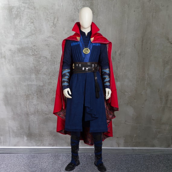 Doctor Strange Costume Cosplay Suit Stephen Strange Men Outfit | Etsy