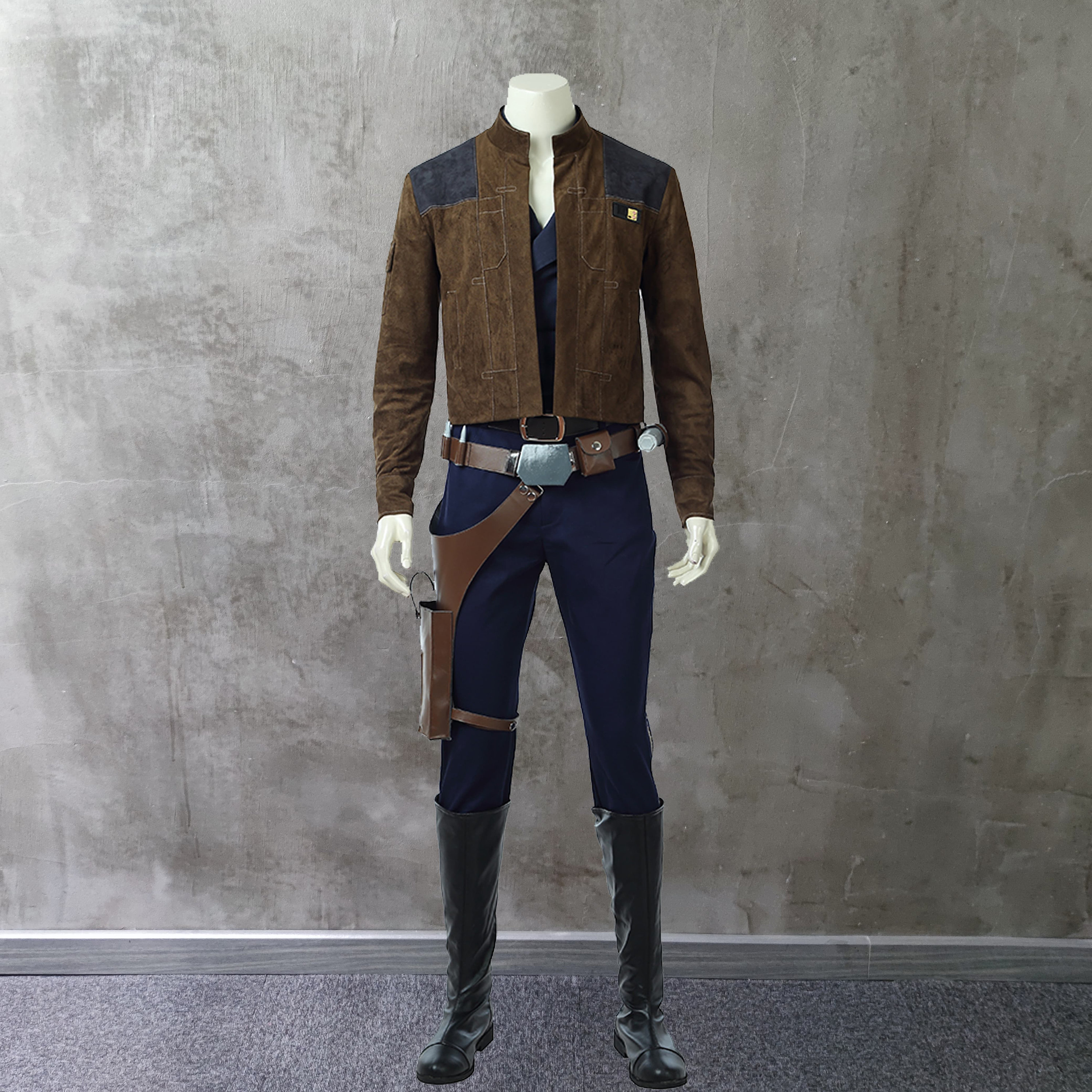 famélico Consciente molino Solo una historia de Star Wars Han Solo traje de cosplay para - Etsy España