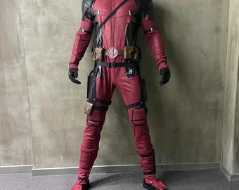 Disfraz de Deadpool, traje de cosplay, traje de Wade Wilson