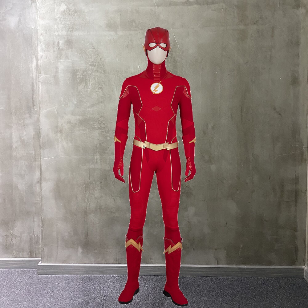 Costumes, Reenactment, Theatre The Flash Costume Cosplay Suit Barry Allen The Flash Season 5