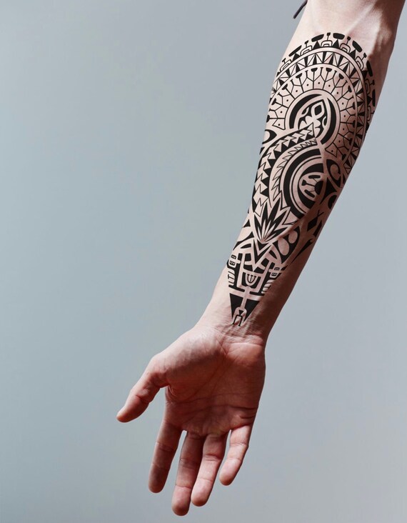 Polynesian Tattoo Design. - Etsy Polynesian Tattoo Design. - Etsy