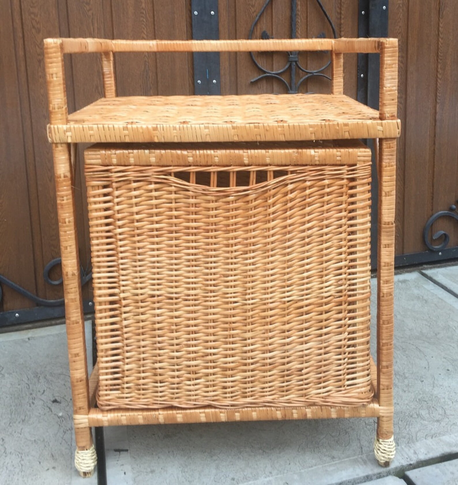 24/32 tall laundry storage w/ large Drawer Etsy