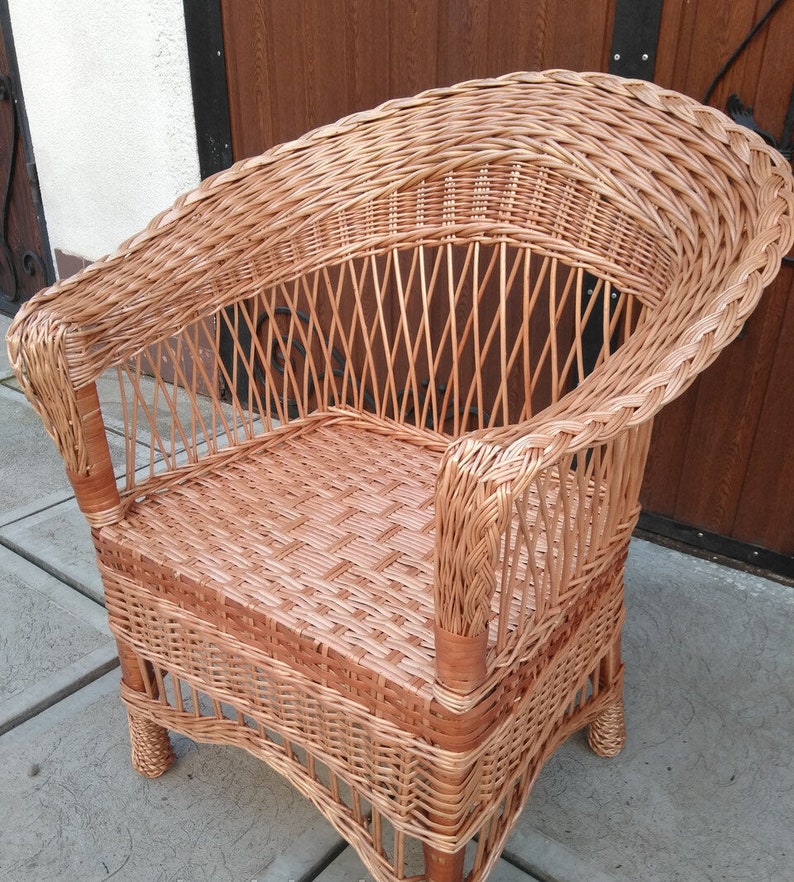 Fauteuil large et confortable de balcon de chaise de patio  Etsy