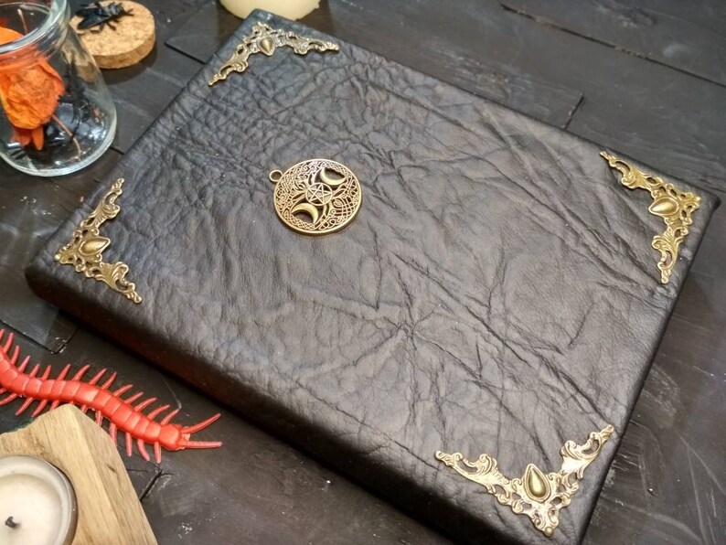 Practical Magic Book of Shadows Grimoire Spell Book Black | Etsy