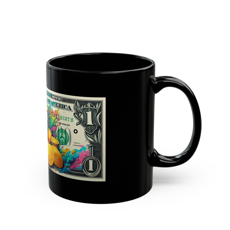 Bitcoin Mug Black Mug 11oz, 15oz zdjęcie 3