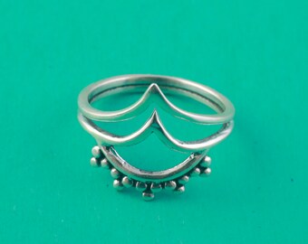 Handmade Arthritis ring, Chevron V Ring, V Shape ring, Hippie Ring, 925 silver Ring for women, 925 Sterling Silver ring, Handmade Boho ring,