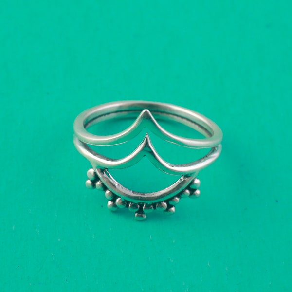 Chevron ring,Silver rings for women,Vintage Rings,V Shape ring