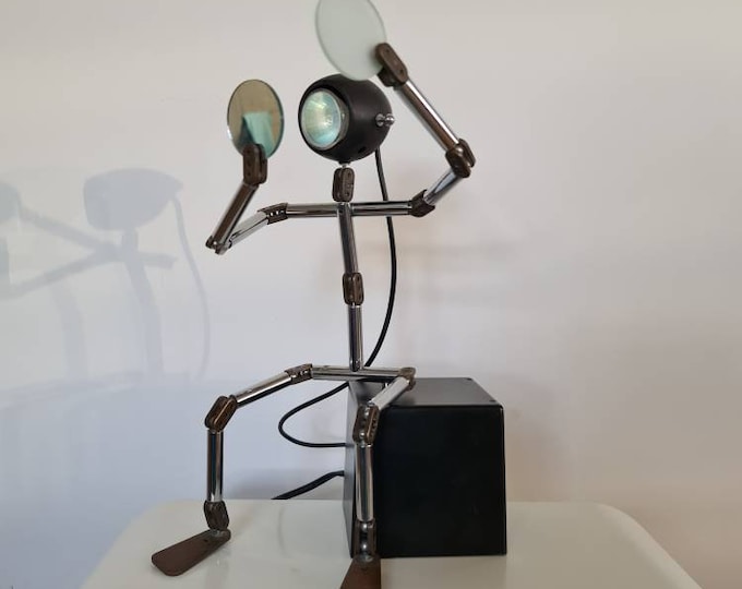 Eighties adjustable robot desk Light 'Osqar'