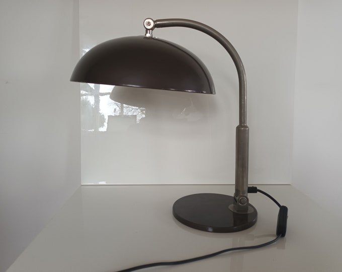 1950's desk lamp type '144' with cord switch by HALA Zeist