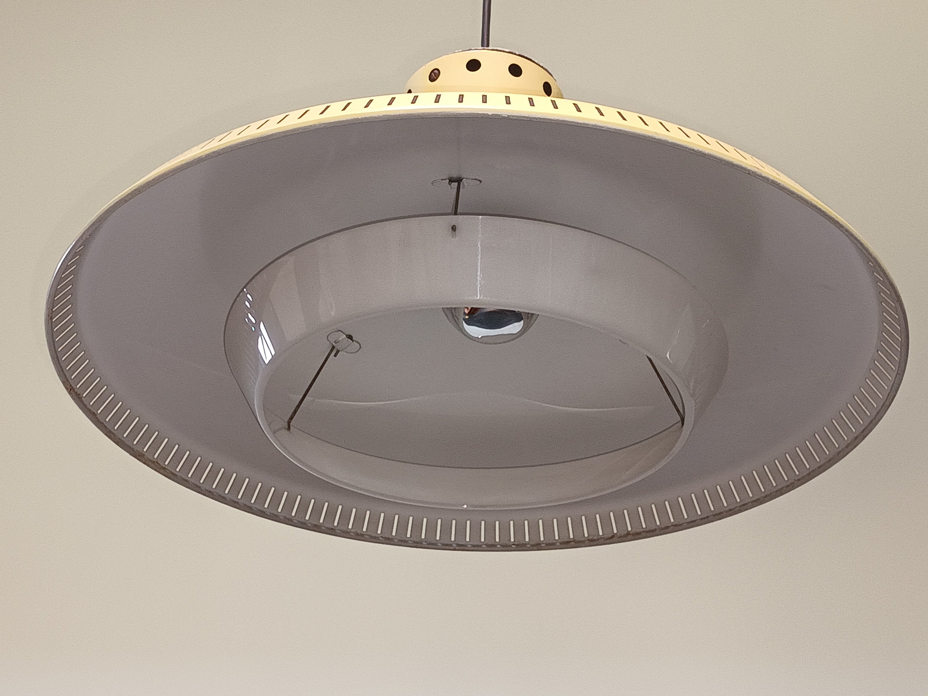 Louis Kalff - Philips - NB92 industrial light- 1950s dutch design