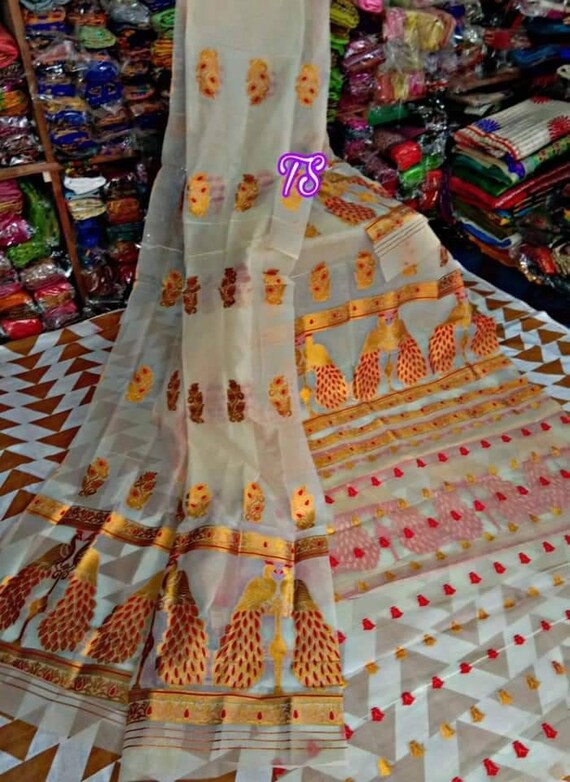 pure paat mekhela sador with price