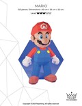 Mario Papercraft 3D \u2013 Low Poly Paper Sculpture | Pdf, Svg, Dxf Templates | DIY Decor Gamer Gift | Mario Fan Art | Pepakura Model