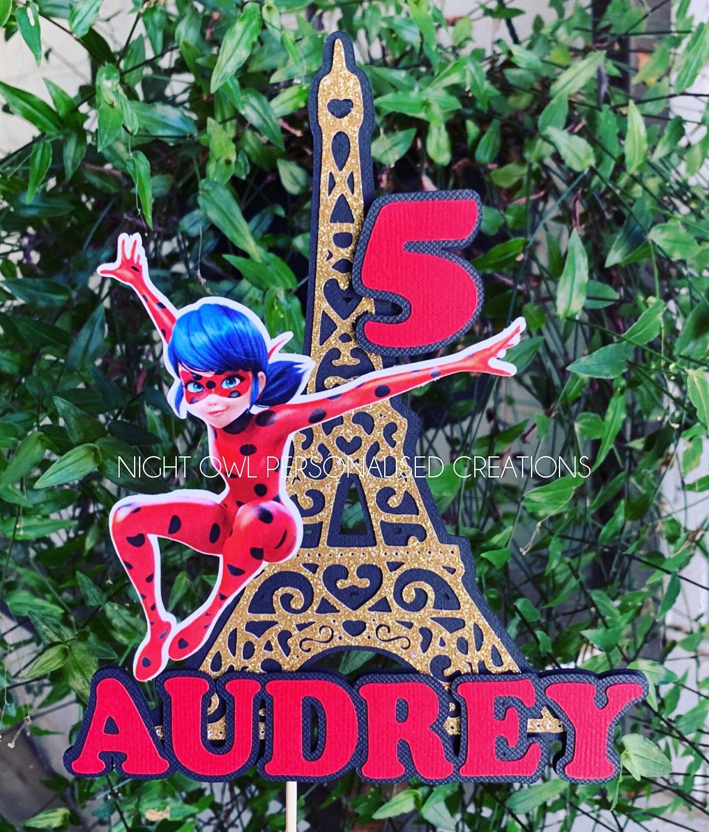 LADYBUG cake topper miraculous ladybug cake topper ladybug | Etsy