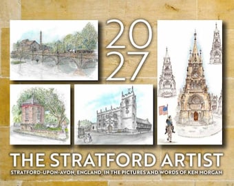 The Stratford Artist 2027 12 Month Wall Calendar