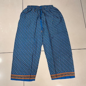 Women Silk Loose Pant, Floral Printed Silk Palazzo Pant For Women, Comfortable Summer Comfy Women Trouser Pant, Boho Hippie Style Loose Pant