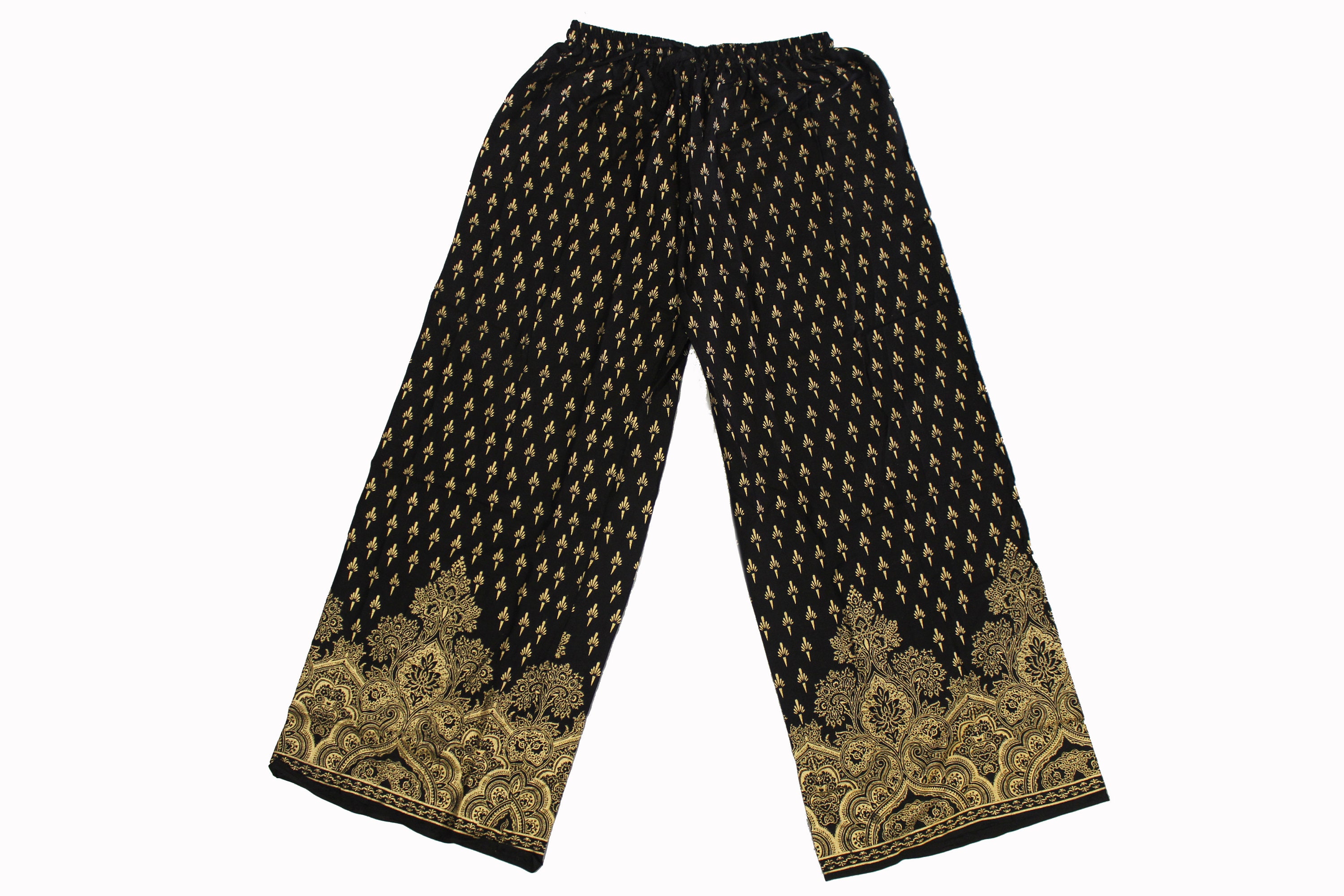 Blair Pant Clothing For Women Block Print Palazzo Pants Wide Bottom Pants Loose Pants Flared Trousers