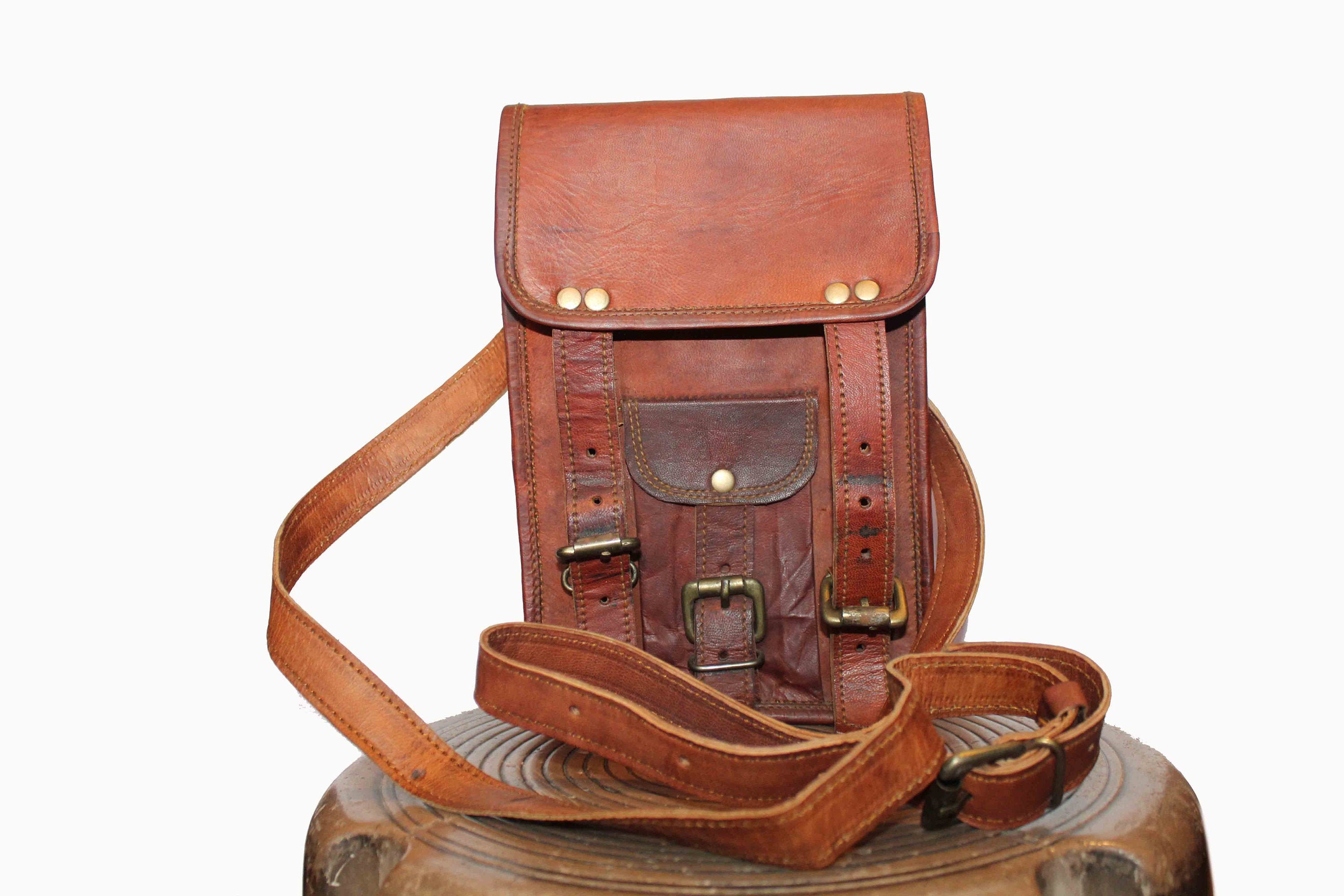Leather bag leather bag men man bag man purse mens bags Etsy