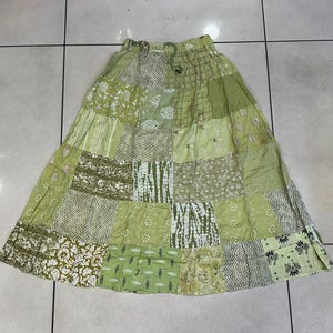 Bohemian Skirt, Patchwork Long Maxi Skirt, Bohemian Boho Chic Festival Skirt, Ethnic Hippie Summer One Size Feminine Long Skirt, Boho SkIrt