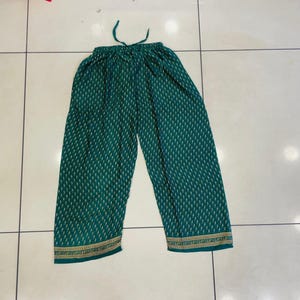 Wide Leg Silk Palazo Pant, Women Silk Loose Trouser Pant, Floral Printed Comfortable Soft Silk Pant, Boho Hippie Clothes Trouser Silk Pant.