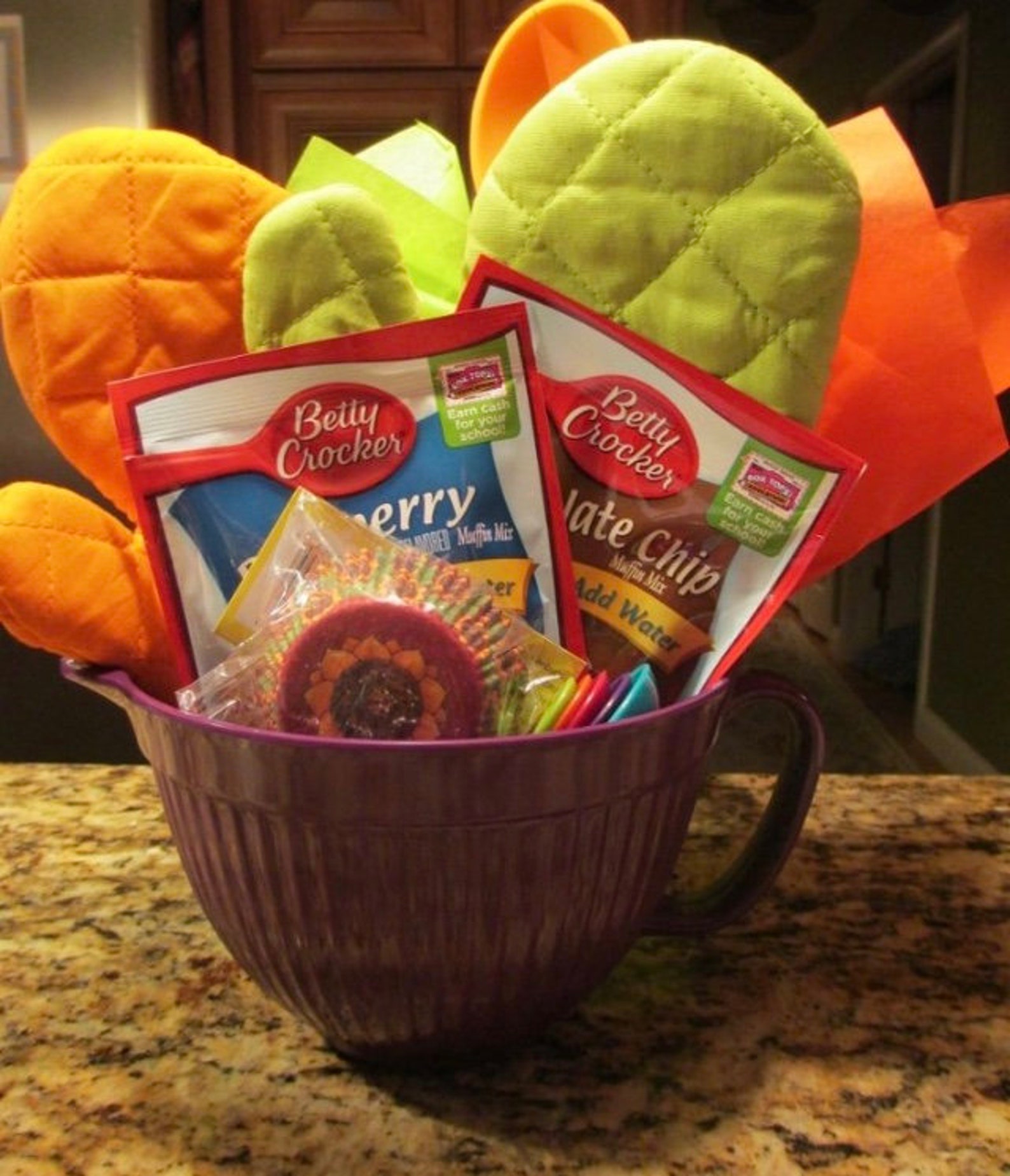 Bakers gift. Gift basket idea. Cooking gift. Gift for a child Etsy