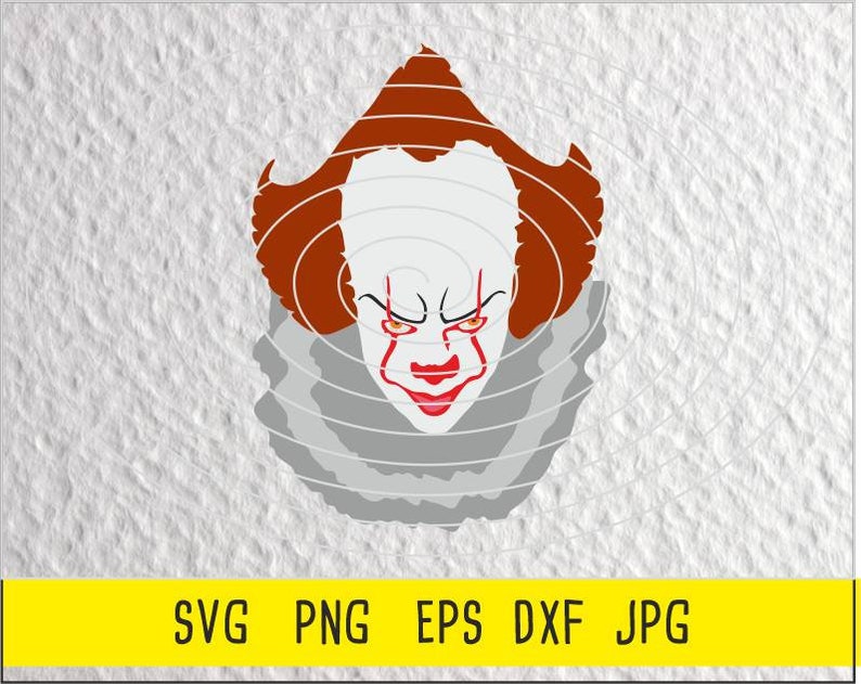 Download Pennywise SVG Halloween svg it svg Clown cut file svg for ...