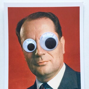 Regarde-moi dans les yeux, les modernes, cartes postales customisées