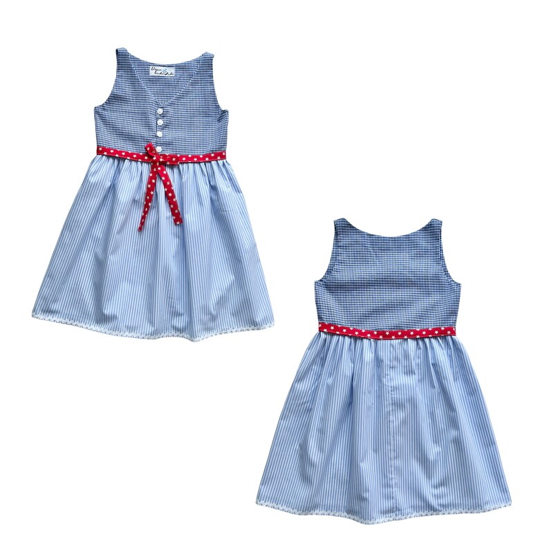 Einschulungskleid/ Kleid für Mädchen viele Stoffe und Varianten zur Auswahl Bild 2