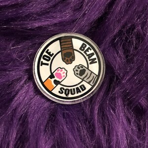 Toe Bean Squad Pin | Cat Pin | Cat Gift | Cat Lover | Cat Charm