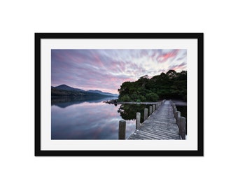 Lake District Landscape Photography Derwentwater Catbells - Etsy UK