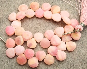 Pink Opal Faceted Flowers BLF57 Pink Opal Briolettes Pink Opal Fancy Briolettes Flowers