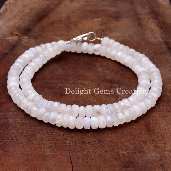 Perline Tonde Sfaccettate In Pietra Di Luna Arancione 2mm 3mm 4mm Perline Tonde Sfaccettate Perline Di Pietre Preziose Naturali Per Collana Bracciale Fai Da Te Creazione Di Gioielli Design - Italia