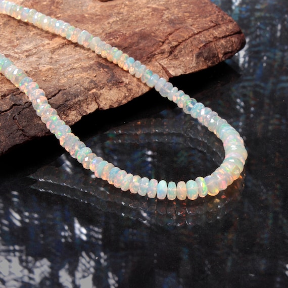 Opal Necklace in Solid 14k Gold and Sterling Silver, Handmade Solid Go –  Paulla Tewksbury Jewelry