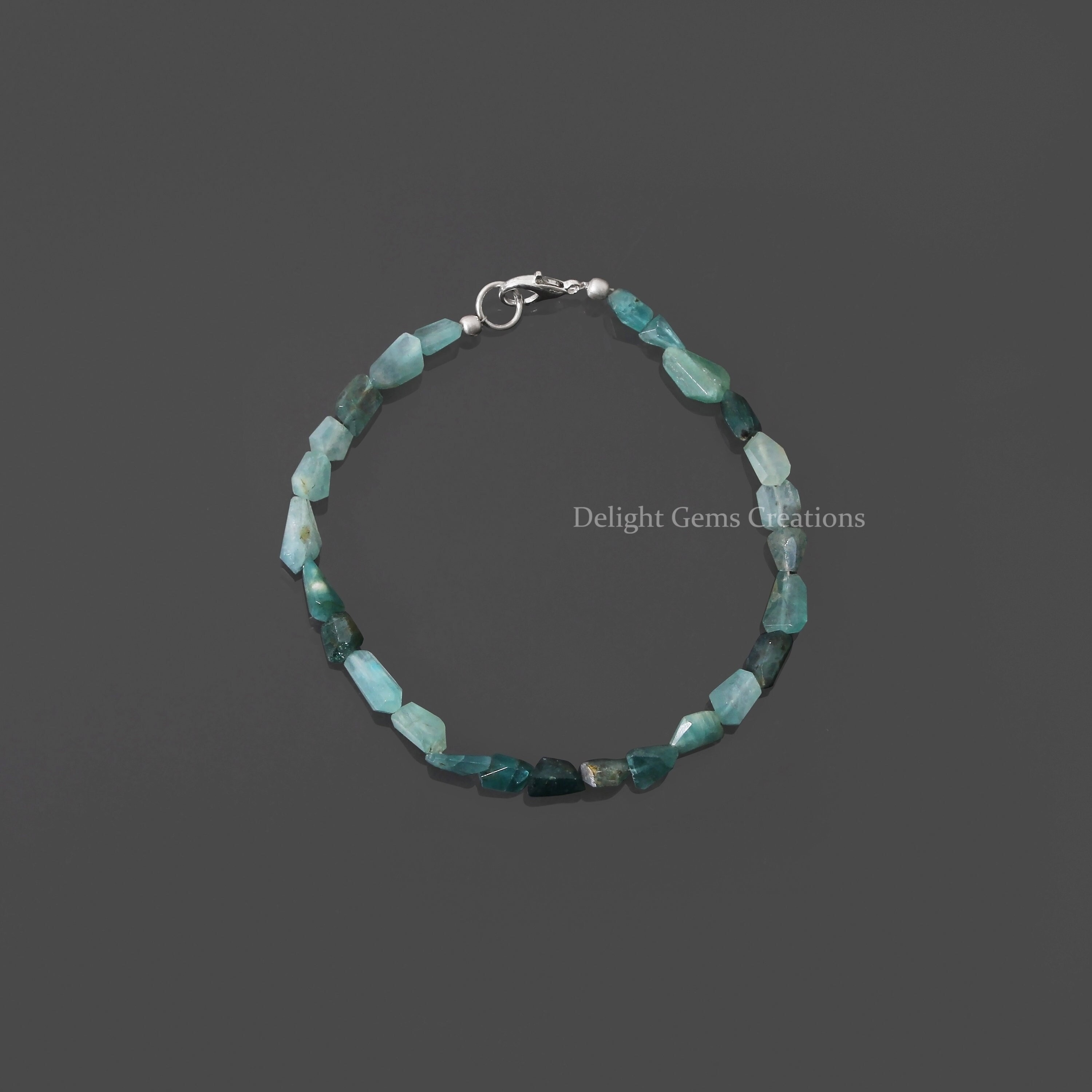 グランディディエライト タンブルブレスレット | ファセットカットの