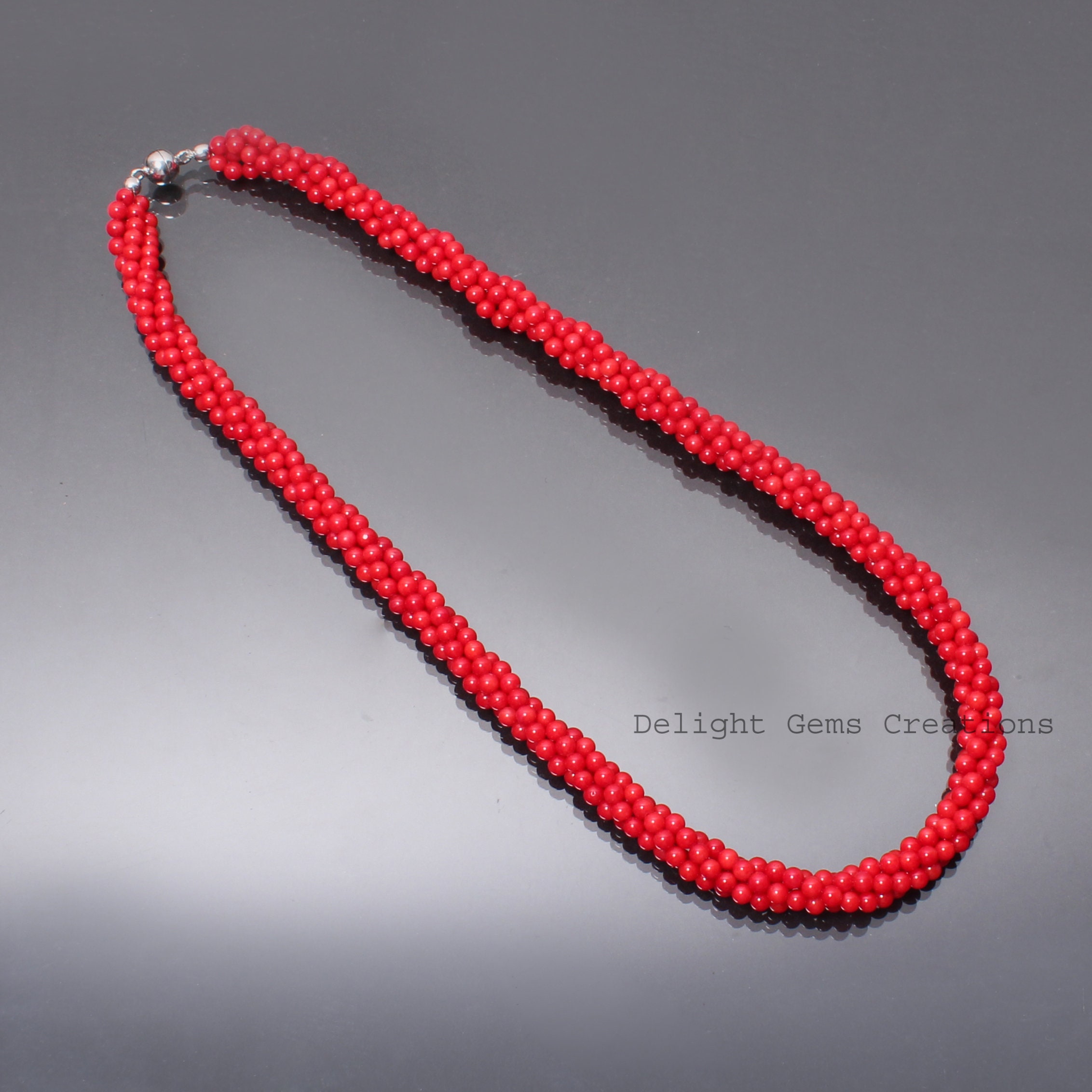 Riconoscere Corallo Rosso Da Bamboo O Pasta Di Corallo E Imitazioni - Foto 9