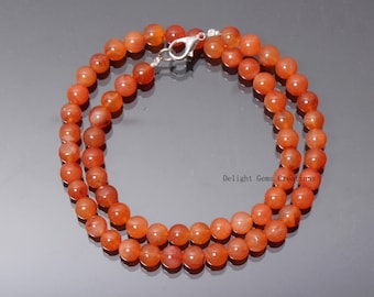 Collier Femme Pendentif Perles Cornaline Rouge Et Perles Tibétaines - ThurColas, Neuf Avec étiquettes