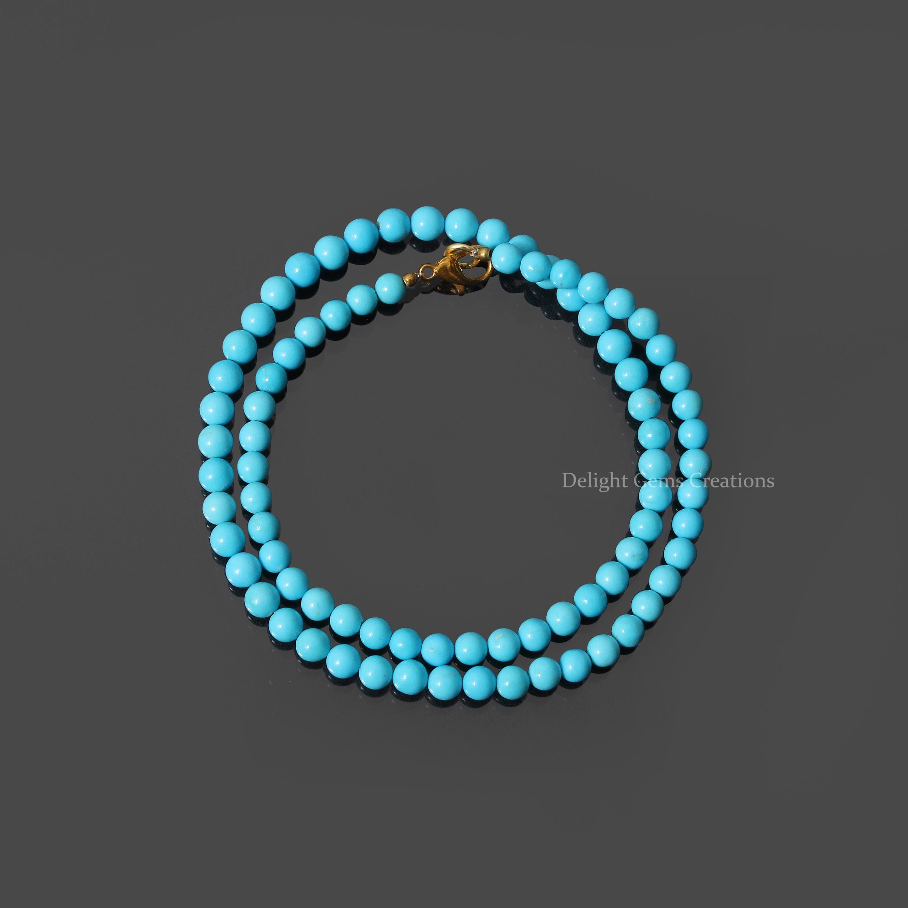 thumbnail image 2 of Handmade Turquoise Seed Bead Multi-Strand Southwest Style 2 of 13
