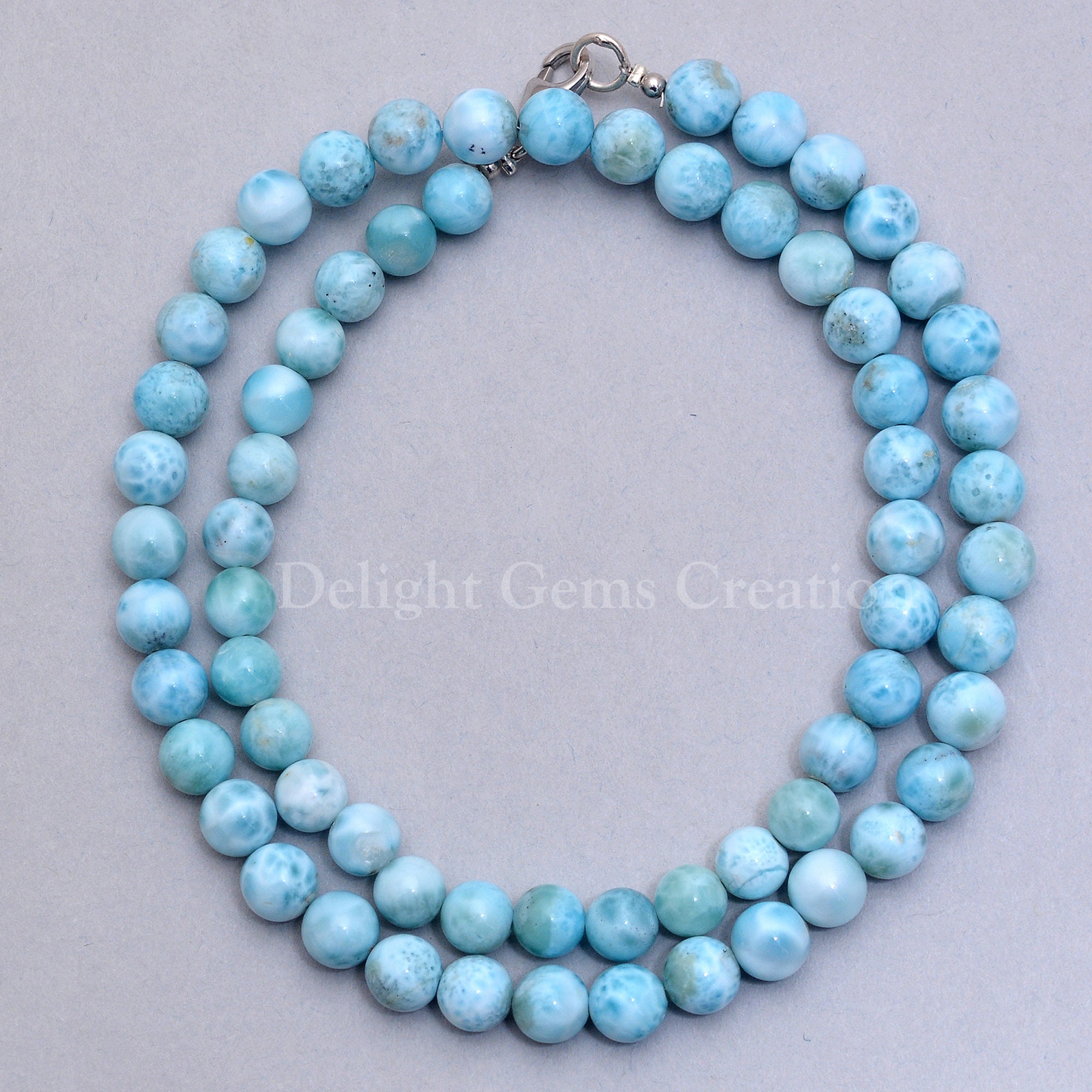 Fashion 6-14mm Mehrfarbig Jade Edelstein Rund Perlen