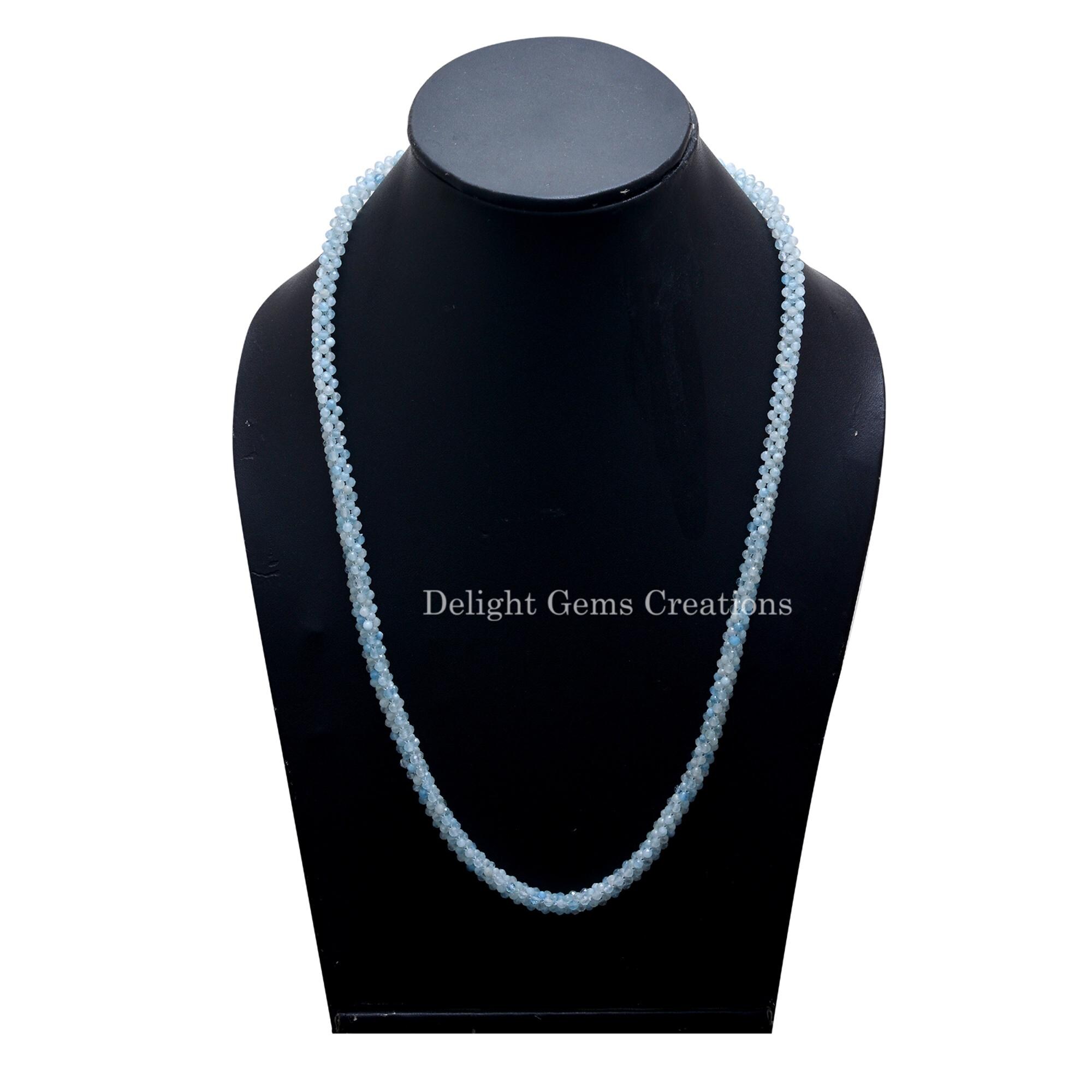 Perline Di Pietra Preziosa Rotonda Sfaccettata Graduata In Giada - Foto 13