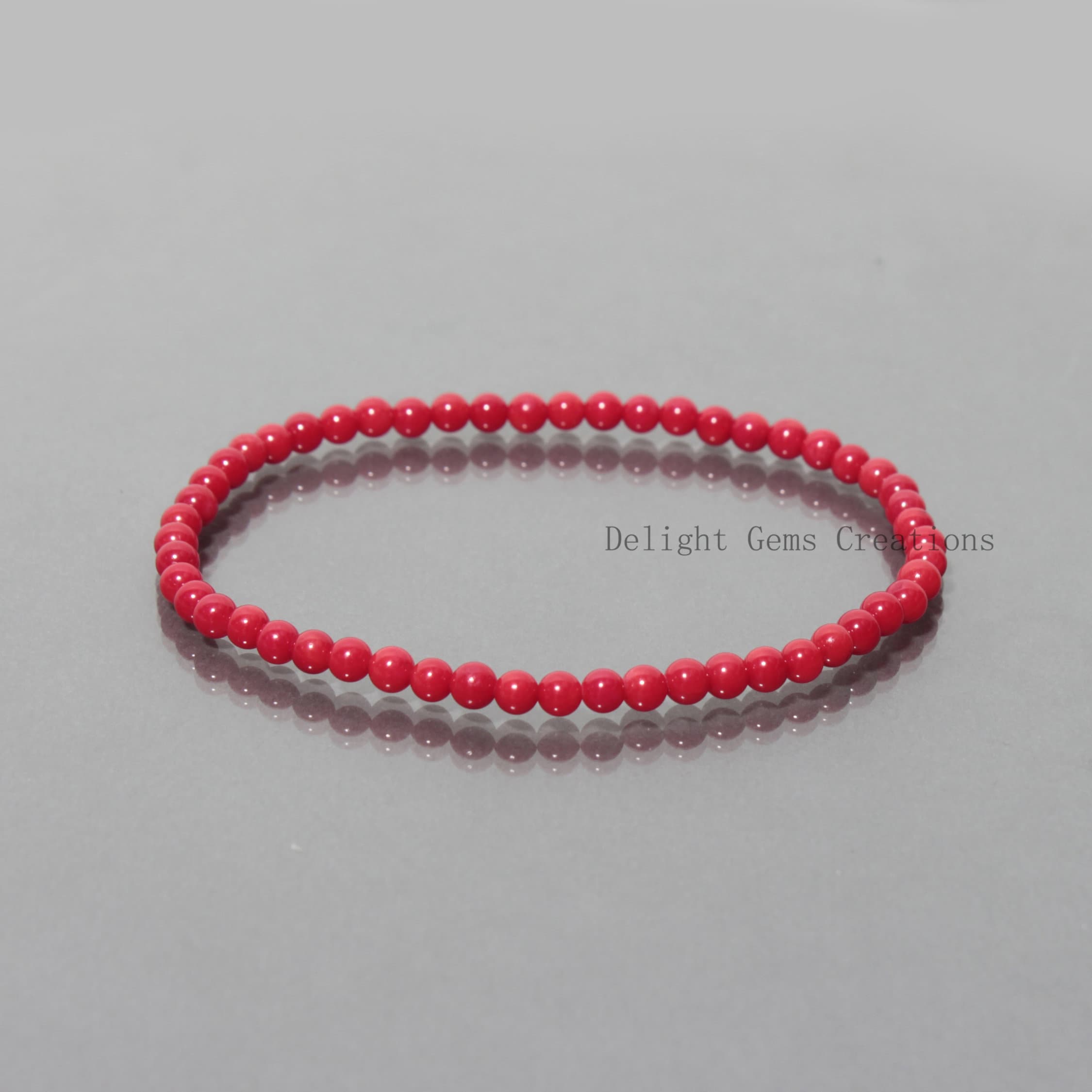 Red Coral Beads, 2.5mm 3mm 4mm 6mm 8mm 10mm 12mm Round Coral Beads