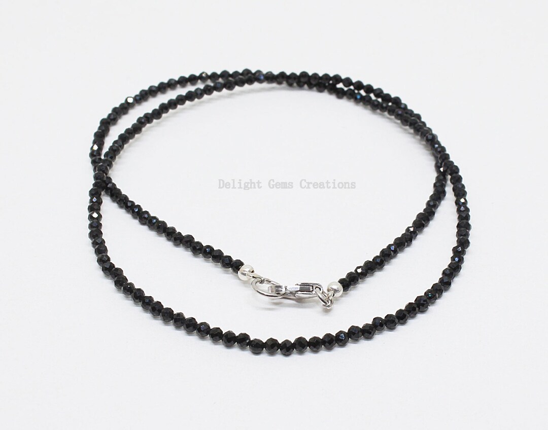 Favolosa Collana Perline Sfaccettate 240,00 Cts Naturale A 7 - Foto 4