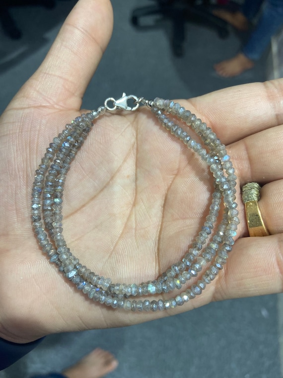 Rondelle bead hotsell bracelet