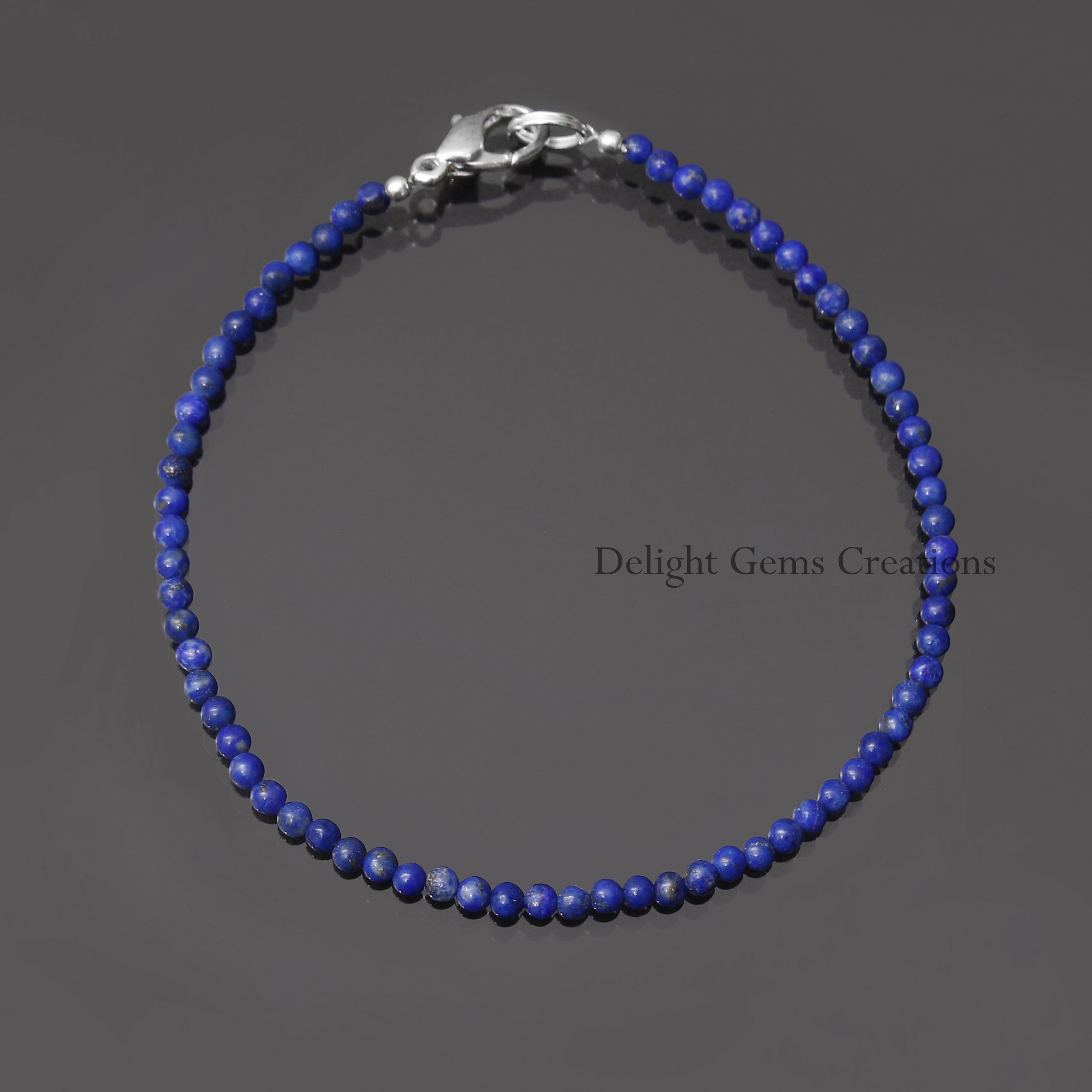Perline di lapislazzuli naturali pietra blu sfaccettata perline rotonde sciolte fai-da-te per creazione di gioielli braccialetti fatti a mano 15 pollici 2/3/4 mm-lapislazzuli, perline 3mm 115 pezzi