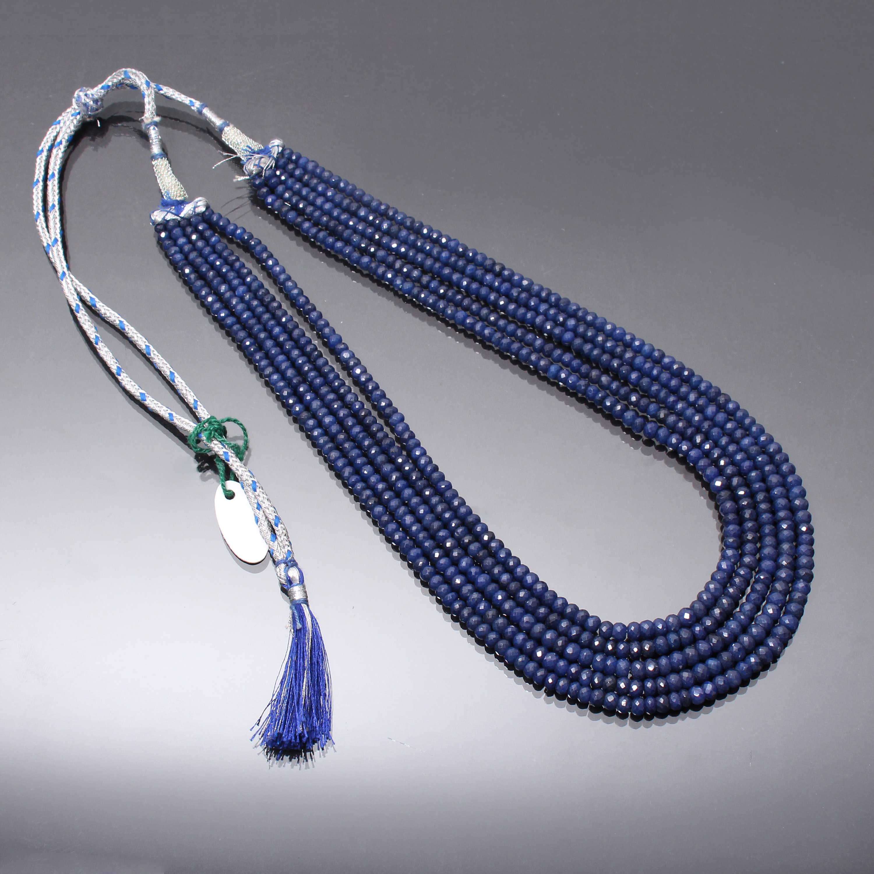 Seul Silver Beaded Necklace