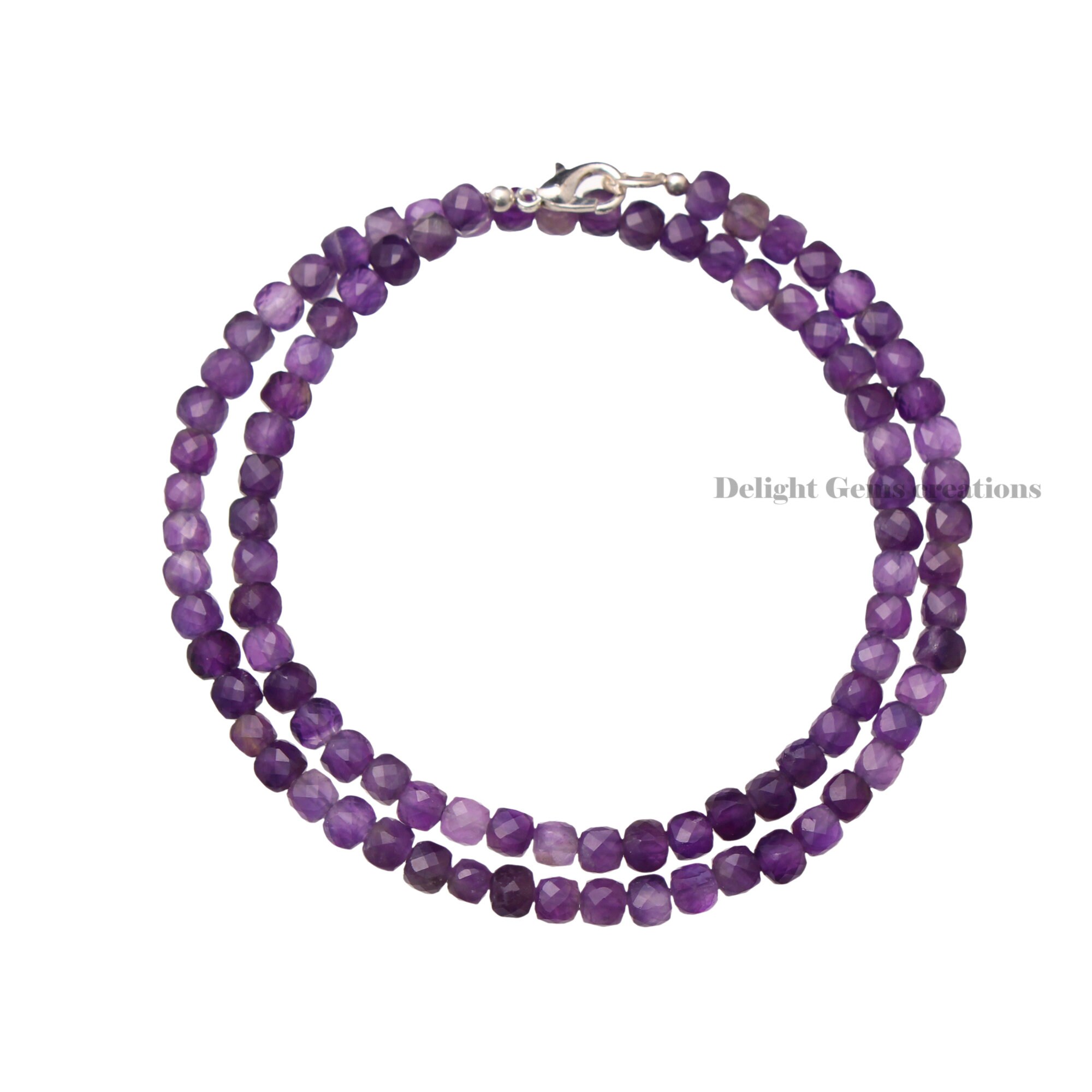 Grosshanl Natürlichen Amethyst Perlen Stränge