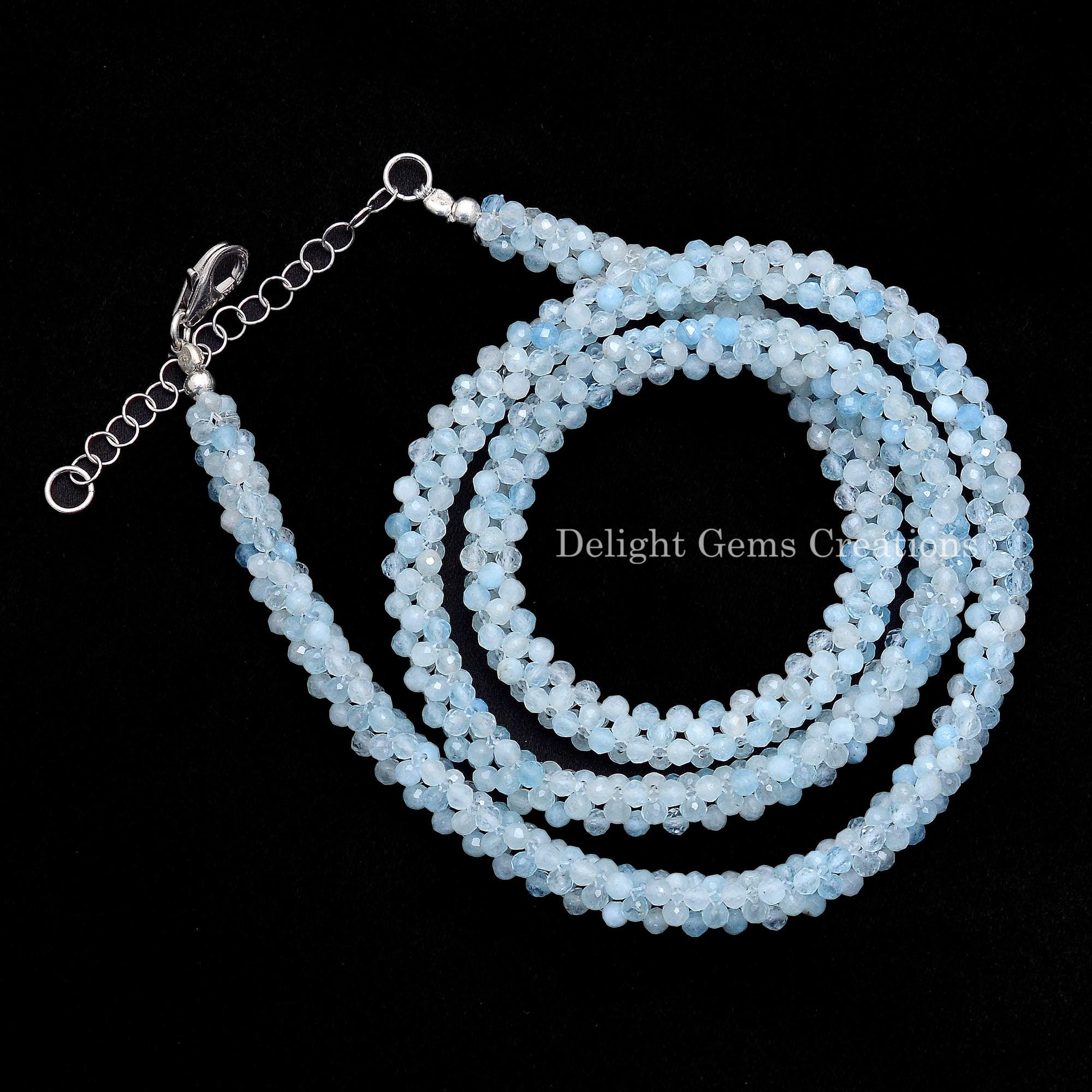 Perline Di Pietra Preziosa Rotonda Sfaccettata Graduata In Giada - Foto 12