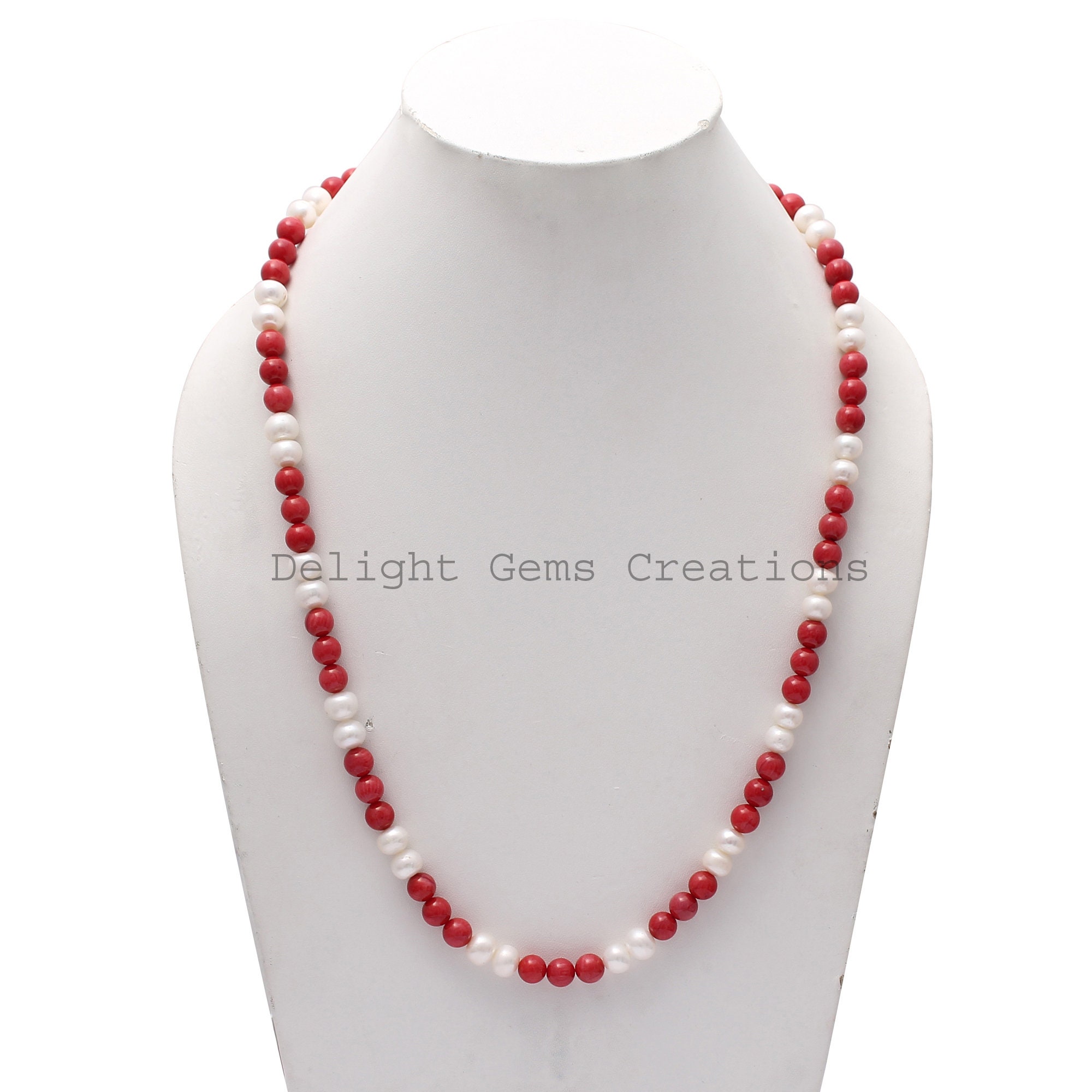 Buy White & Red FashionJewellerySets for Women by KASHVI PEARLS AND  JEWELLERS Online | Ajio.com