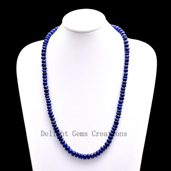 Blue Bead Necklace | Antique Blue Necklace | Saaj