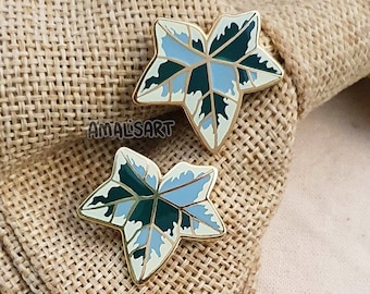 Ivy Leaf Collar Pins