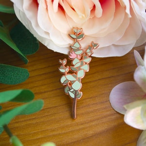 Gum Flower Enamel Pin