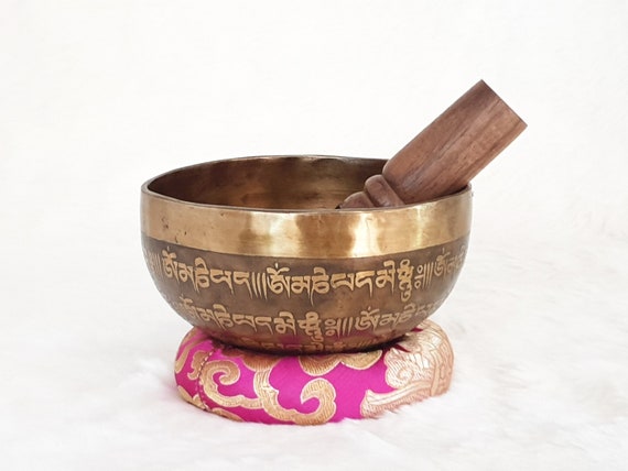 Handmade singing bowl-9.5 inches tibetan singing bowl from Nepal